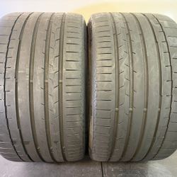 V467  305 30 20 103Y  Continental  SportContact 6  - 2 Used Tires 