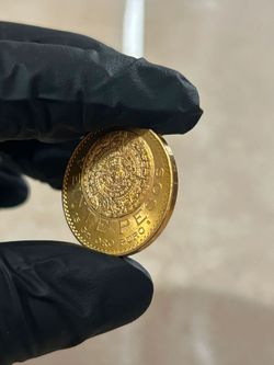 20 gold pesos from 1917