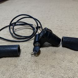 E-Bike Half Twist Throttle + Key Ignition