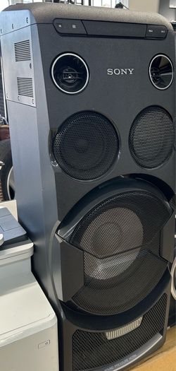 Sony MHC-V77W Powerful Audio/Party System, 3 Feet Tall!