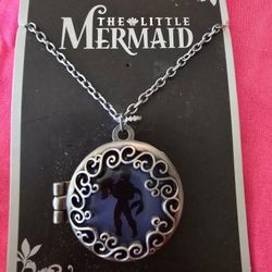 Little Mermaid Locket Necklace 