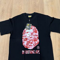 Brand New Black Pink Bape Tee In Packaging