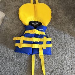 Airhead Infant's General Purpose Life Jacket, Coast Guard Approved, 15-30 lbs