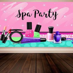 Spa Party Background 