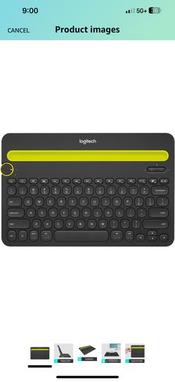 Logitech K480 Wireless Multi-Device Keyboard x Windows, macOS, iPadOS, Android