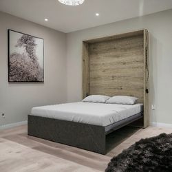 Murphy Bed  Queen Size,  NEW. With ELECTRIC MECHANISM FOR OPEN AND CLOSE 