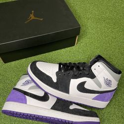 Jordan 1 Mid “Purple Se”