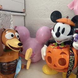 Disney Buckets And Cup 