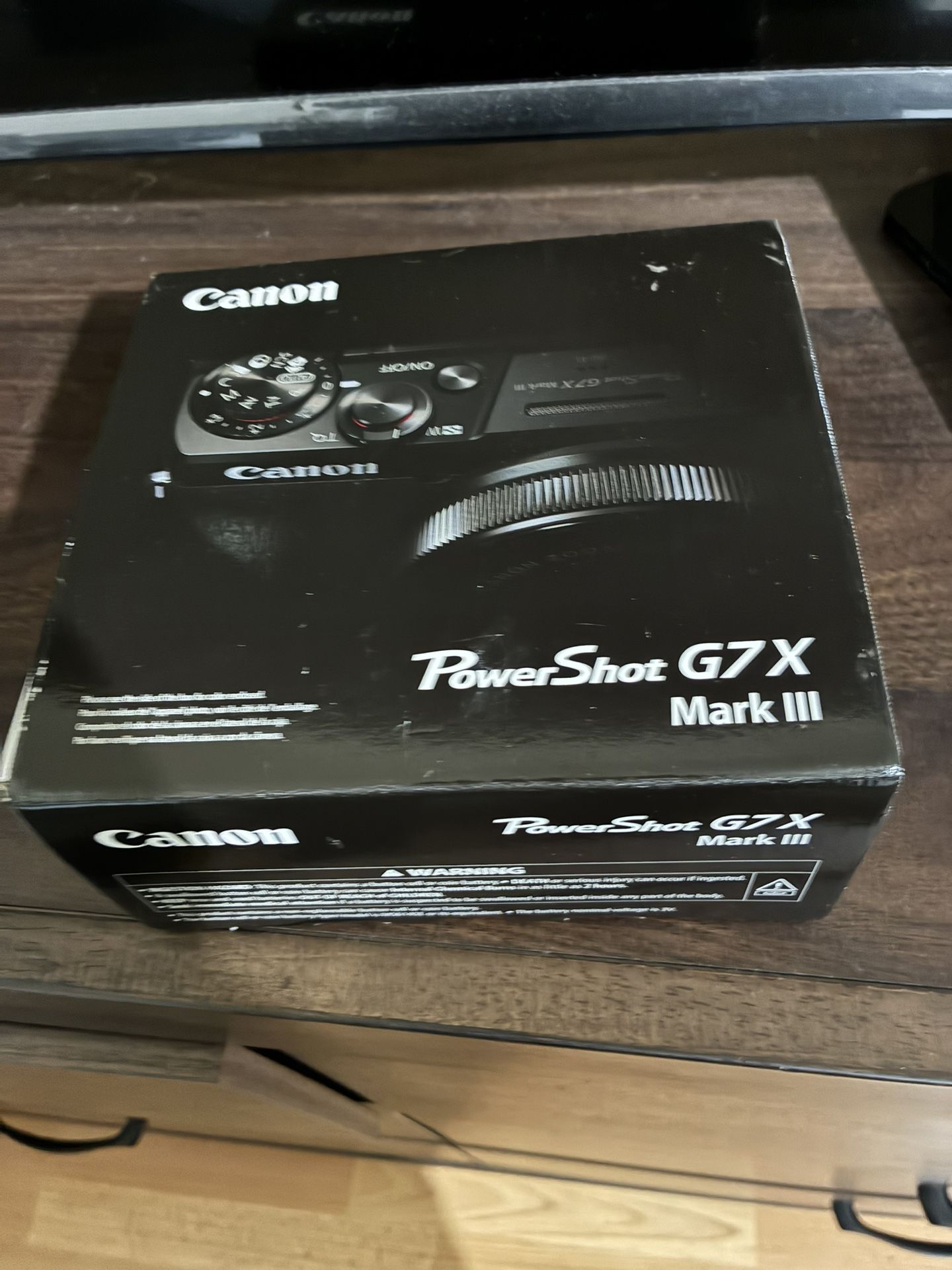 Canon PowerShot G7 X Mark III – 20.1MP Digital Camera (Black) BRAND NEW – Never Used