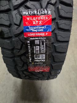 Brand New Tires (1) Pathraider Wildforce ATX (33x12.50R18LT) (Single) ($189) (12 Ply)