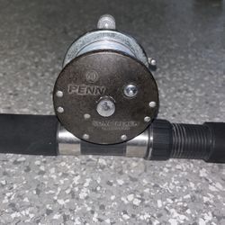 Penn Long Beach 60 w/ Master Power 6000 12ft rod