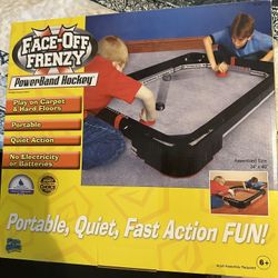 Face Off Frenzy PowerBand Air Hockey Tabletop Game