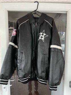 Houston Astros leather jacket size 2X