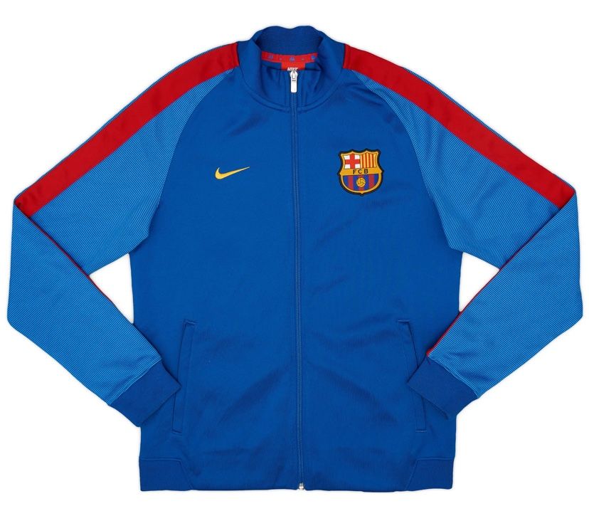 Nike FC Barcelona Fall 2017 Track Jacket 777269-421 Size Medium