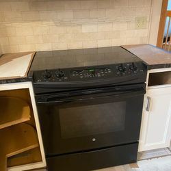 GE profile electric range & convention oven