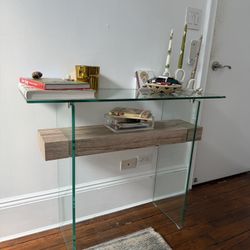 Glass Console Table