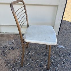 Unique Vintage Chairs - Set of 2 - Antique Folding Chairs