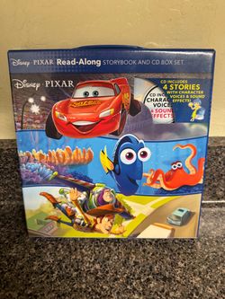 Disney Pixar Read-Along Storybook and CD Box Set