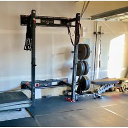 Rogue Fitness RML - 3W FOLD Back Wall Mount Rack 