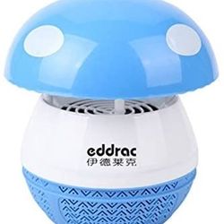 Generic Blue : Eddrac MW-52 Electronic Photocatalyst LED Mosquito Killer Lamp Mushroom Light