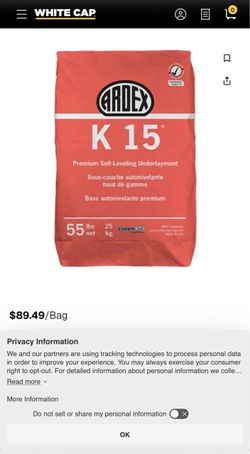K 15 Premium Self-Leveling Underlayment