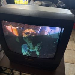 Panasonic 13" TV VCR FM CRT Combo Retro Gaming PV-C1322 w Remote