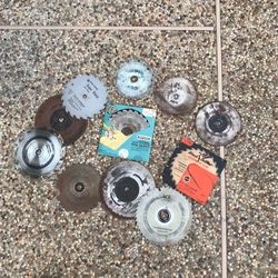Circular Saw Blades Various Sizes All For $5