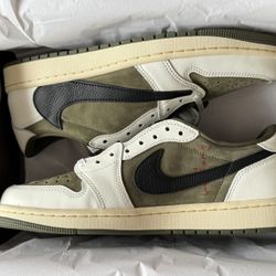 Jordan 1 Low Travis Scott Medium Olive 