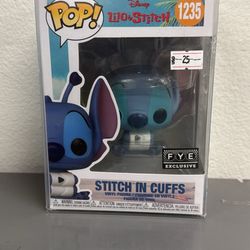Funko POP! Disney Lilo & Stitch Stitch in Cuffs #1235 FYE Exclusive
