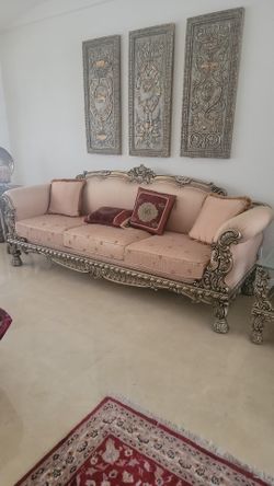Sofa Carved Importred ,3 Seater 