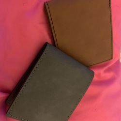 Leather Wallets $7 Or 2 For $10