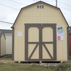 10 X 12 Shed  Built On Your Site 