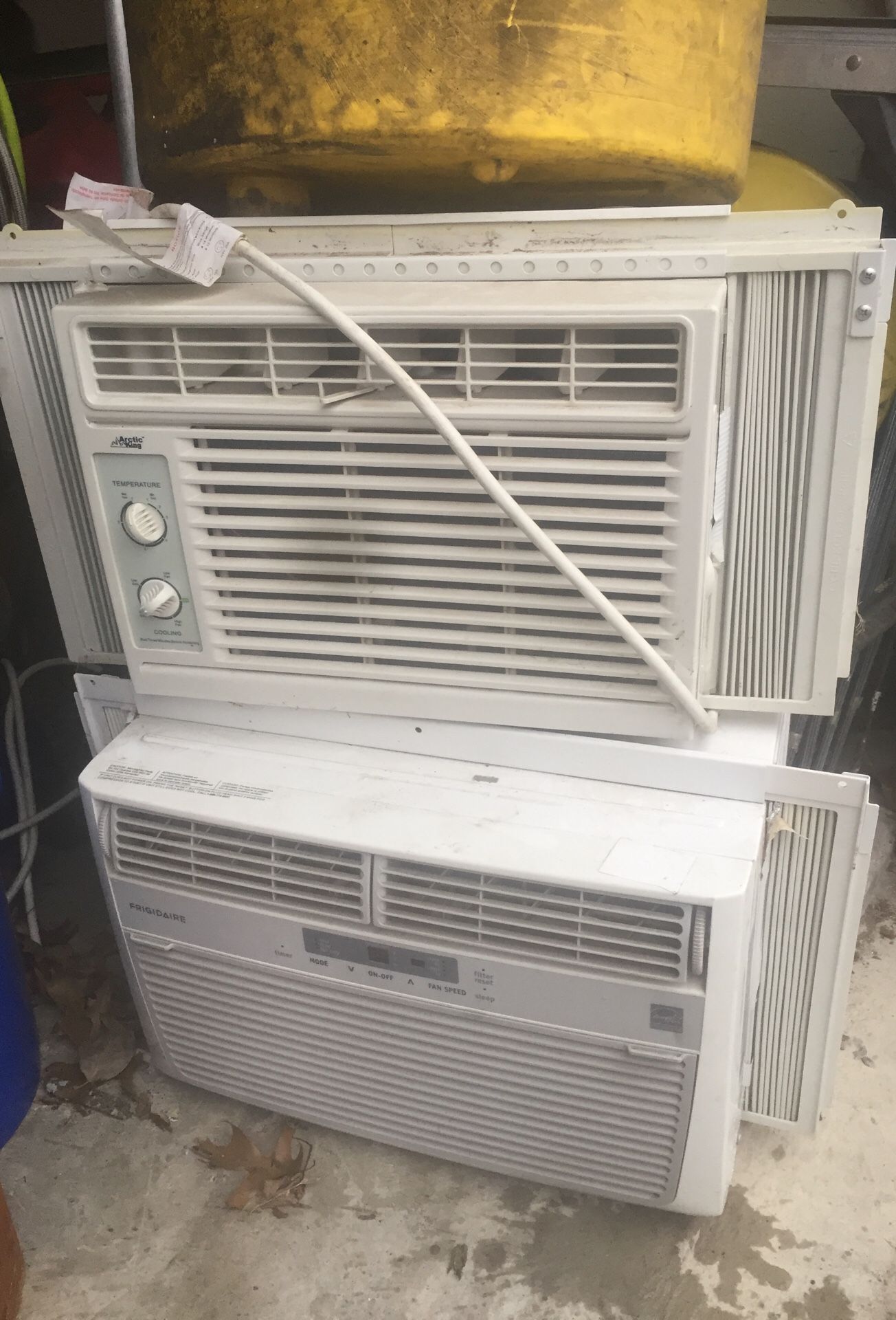 1st-Frigidaire Model LRA067A17 BTU 5,000 2nd Unit Arctic King Model WWK-05CMN1-B17 5,000 BTU Both Units 110V Both Units for one Price