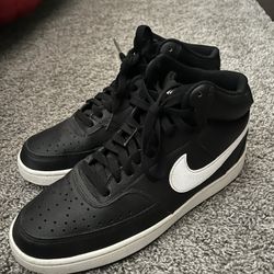 Nike Black And White Court Visions