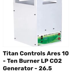Titan Controls Co2 Generator 