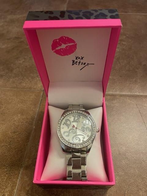 New in the box, Betsy Johnson watch