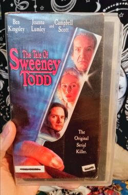 The tale of Sweeney Todd VHS