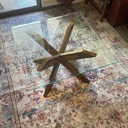 Glass Top Coffee Table