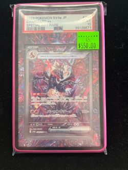 PSA 10 shiny treasures Charizard extended artwork