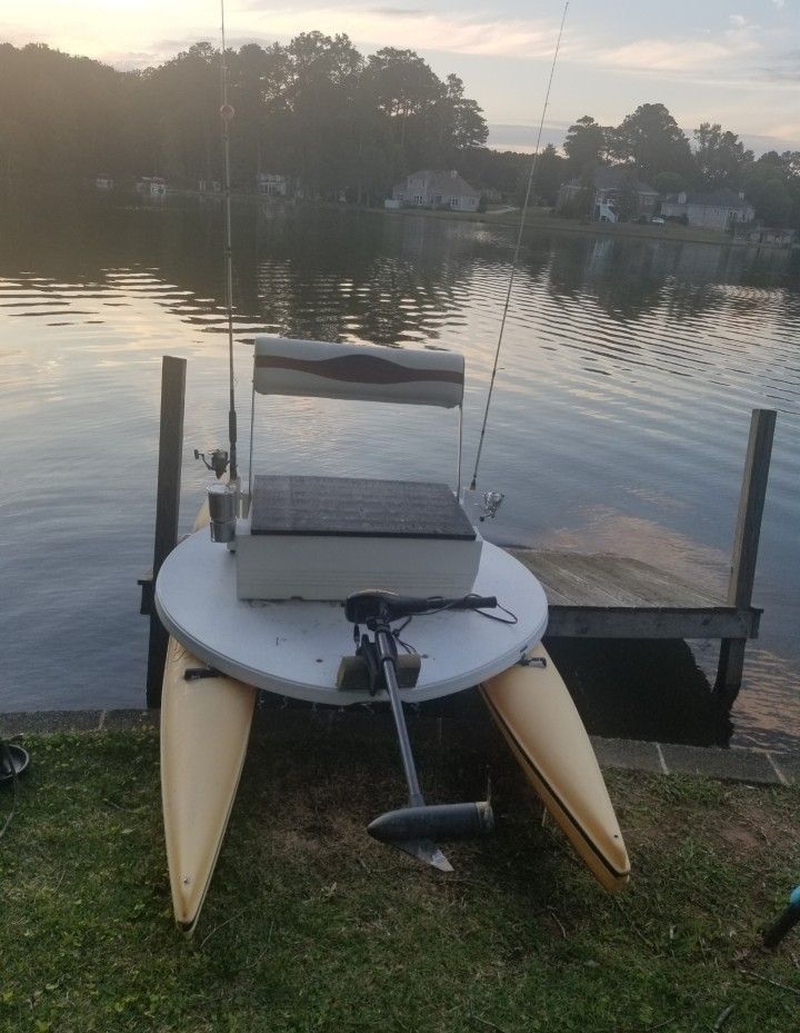 Pontoon Fishing Single Seater