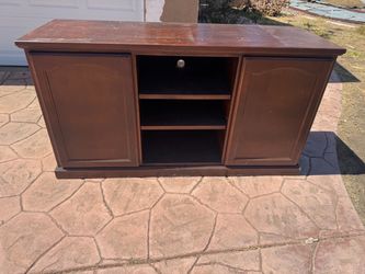 FREE.  SOLID WOOD CABINET