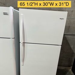Whirlpool Refrigerator Top And Bottom (#455)