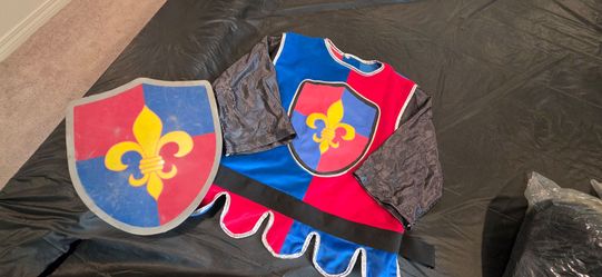 Small boy's knight dress up costume