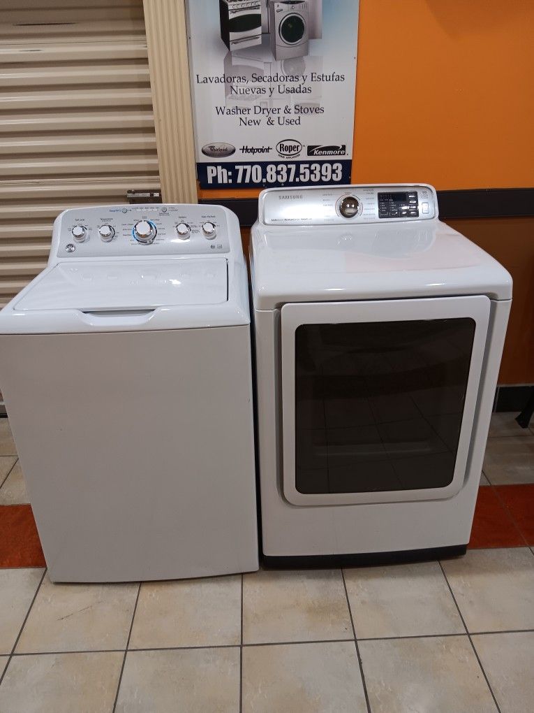 Ge/Samsung Washer And Dryer