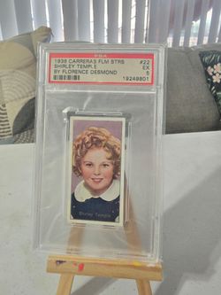 1936 Carreras Film Stars Shirley Temple #22 PSA 5