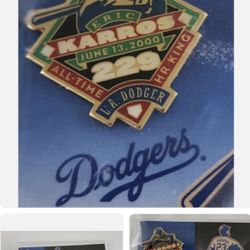 LOS ANGLES DODGERS ERIC KARROS HR KING 229~ Stadium Exclusive Pin 
