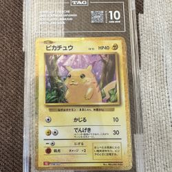 Gem Mint 10 Holo Pikachu 008/032