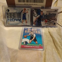 3 - COOPER FLAGG ROOKIE TRADING CARD INSERTS 