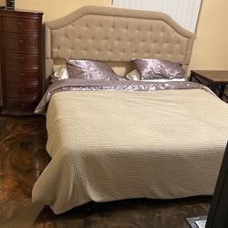 Brand New king mattress, Boxspring, Headboard And Bed frame 