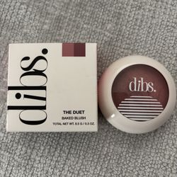 NEW DIBS THE DUET BAKED BLUSH IN BACKSTAGE $15!
